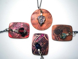 New etched pendants available at BAYarts Gallery Shop